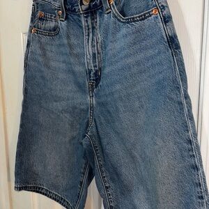 Levi's Women's Blue Jean Shorts